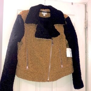 New Nine West Teddy Coat - L - NWT